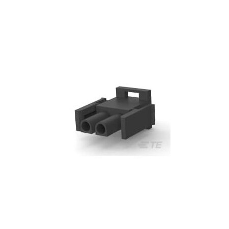 Te Connectivity Push-In Wire Connector, Black, Nylon Insulation, 600 V AC 1-480698-9